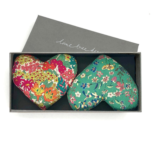 Lime Tree Design Box of 2 Lavender Hearts Young At Heart