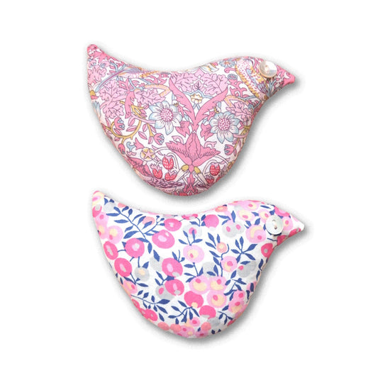 Lime Tree Design Box of 2 Lavender Birds Pink Flamingo