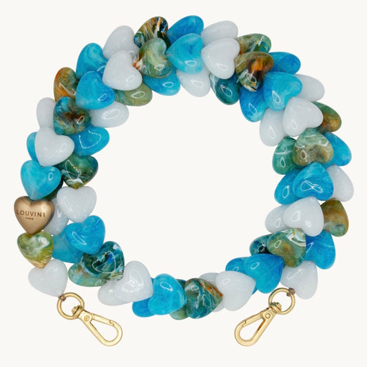 Louvini Paris Heart Phone Chain / Summer Breeze