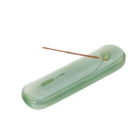 Maegen Lilo Glass Incense Stick Holder in Sea Green