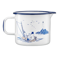 Muurla Moomin Enamel Jug Sailors 1.3L