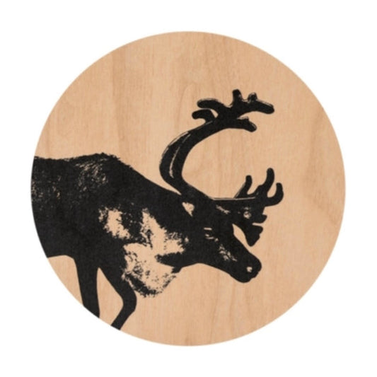 Muurla Handmade Nordic Coaster The Moose D10cm