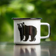 Muurla Enamel Nordic Mug The Bear 3.7DL
