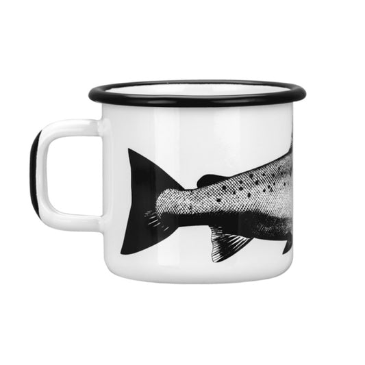 Muurla Enamel Nordic Mug - The Salmon 3.7DL