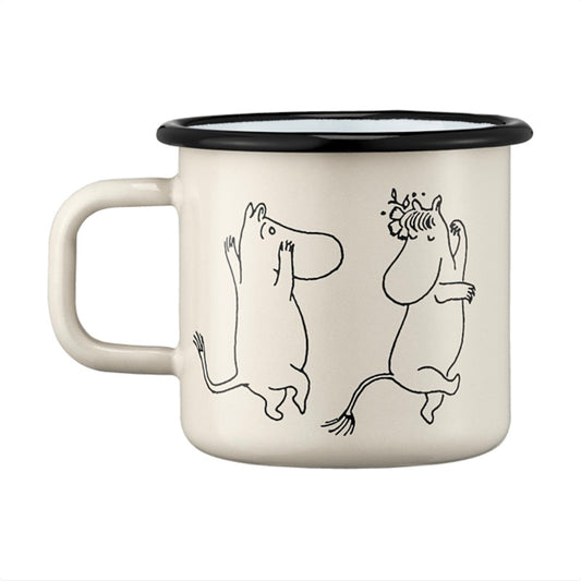 Muurla Moomin 80 Enamel Mug - 3.7DL