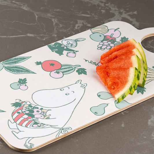Muurla Moomin Chop & Serve Board Seasonal Delicacies 23X44cm
