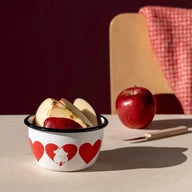 Muurla Moomin Heart Enamel Bowl 6DL