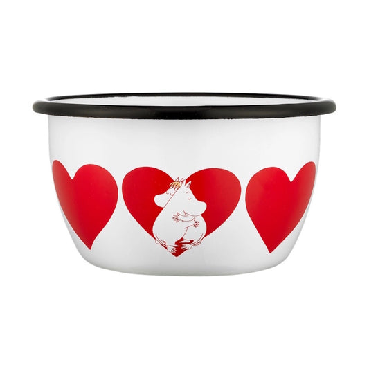 Muurla Moomin Heart Enamel Bowl / 6DL