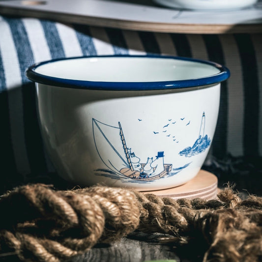 Muurla Enamel Moomin Bowl - Sailors 6DL