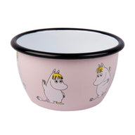 Muurla Moomin Snorkmaiden Retro Enamel Bowl Light Pink 6DL