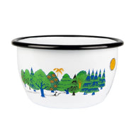 Muurla Enamel Moomin Bowl Moominvalley Colours 6DL