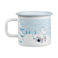 Muurla Enamel Moomin Mug  Let It Snow 3.7DL