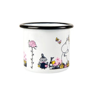 Muurla Enamel Moomin Mug Hug in White 2.5DL