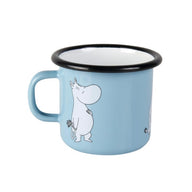 Muurla Enamel Moomin Mug Retro in Light Blue 2.5DL