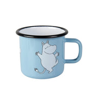 Muurla Enamel Moomin Mug Retro in Light Blue 2.5DL