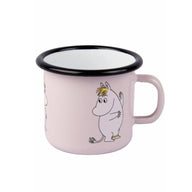 Muurla Enamel Moomin Mug Retro in Light Pink 2.5DL