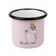 Muurla Enamel Moomin Mug Retro in Light Pink 2.5DL