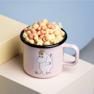 Muurla Enamel Moomin Mug Retro in Light Pink 2.5DL