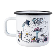 Muurla Enamel Moomin Mug Date Night White 3.7DL