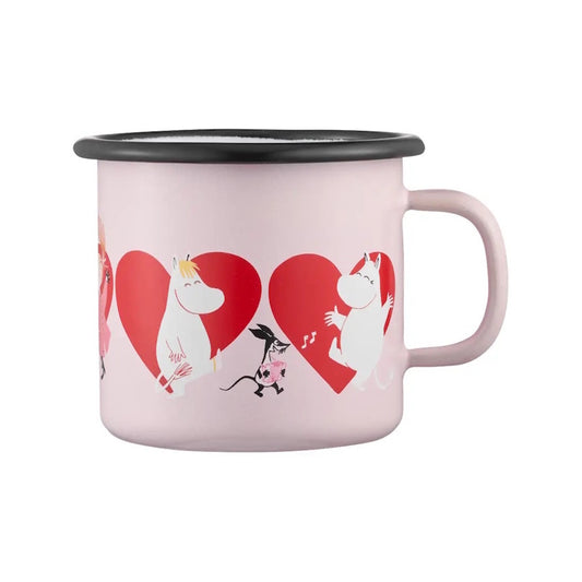 Muurla Enamel Moomin Mug - Heart 2.5DL