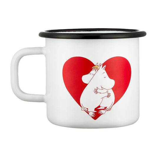Muurla Enamel Moomin Mug - Heart 3.7DL