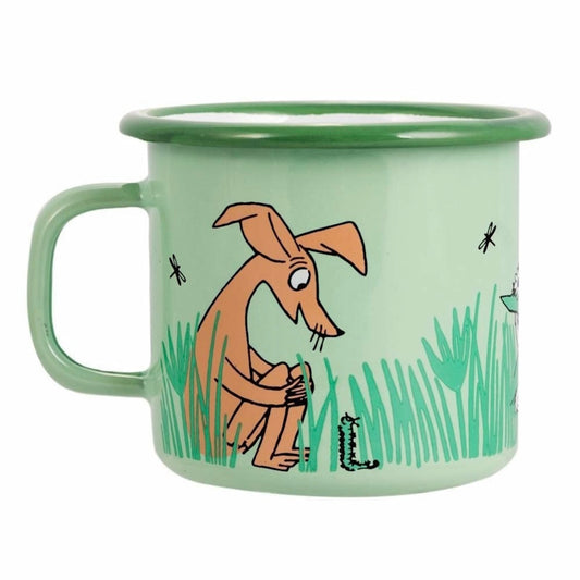 Muurla Enamel Moomin Mug In The Garden Boys 2.5DL