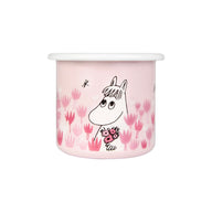 Muurla Enamel Moomin Mug In The Garden Girls 2.5DL