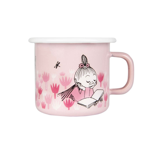 Muurla Enamel Moomin Mug In The Garden Girls 2.5DL