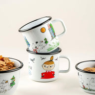 Muurla Enamel Moomin Mug Little My Colours 3.7DL