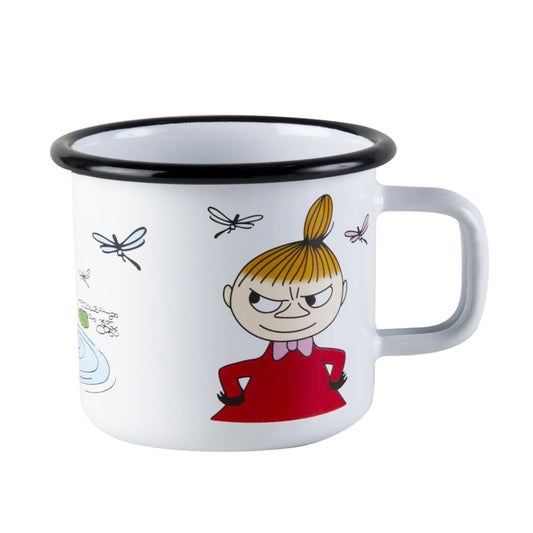 Muurla Enamel Moomin Mug Little My Colours 3.7DL