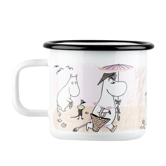 Muurla Enamel Moomin Mug - The Beach 3.7DL