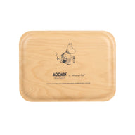 Muurla Moomin Rectangle Tray Let It Snow 27-20cm