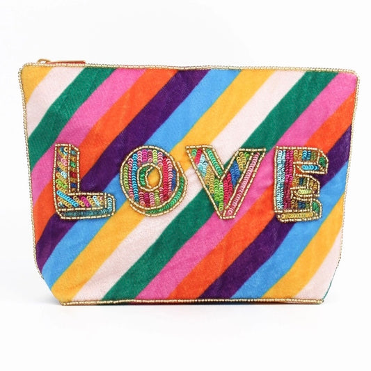 My Doris Love Rainbow Medium Pouch
