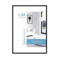 Nielsen Accent Frosted Black Frame A3