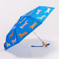 Original Duckhead Dogs In Blue Eco-Friendly Compact Duck Umbrella
