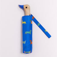 Original Duckhead Dogs In Blue Eco-Friendly Compact Duck Umbrella