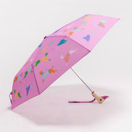 Original Duckhead Dogs In Pink Eco-Friendly Compact Duck Umbrella