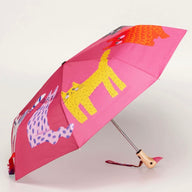 Original Duckhead Fuchsia Arty Cats Eco-Friendly Compact Duck Umbrella