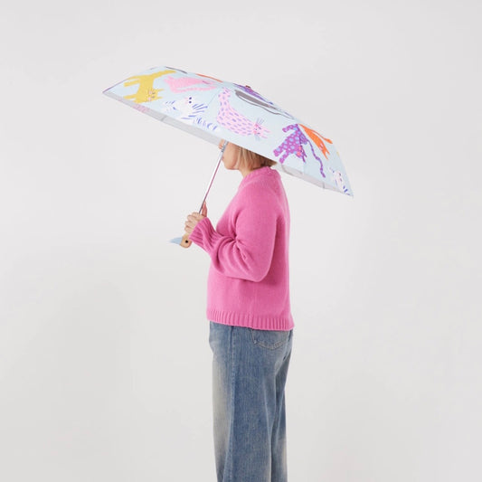 Original Duckhead Ice Arty Cats Eco-Friendly Compact Duck Umbrella