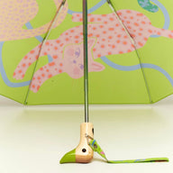 Original Duckhead Lime Arty Cats Eco-Friendly Compact Duck Umbrella