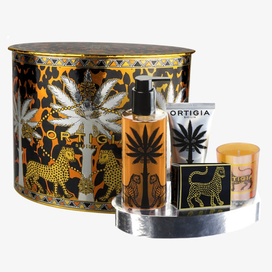 Ortigia Ambra Nera Oval Gift Set