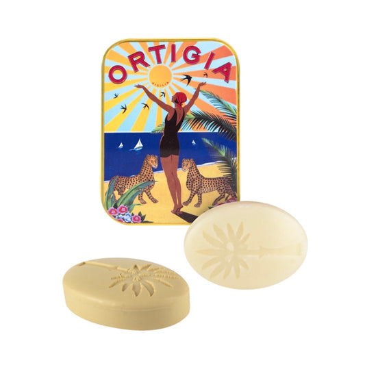 Ortigia City Tin Ortigia Soap 25g X 2