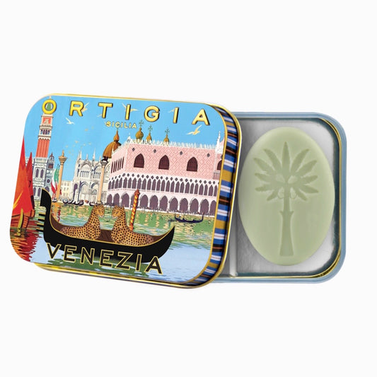 Ortigia City Tin Venezia Soap 25g X 2