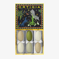 Ortigia Jungle Assorted Olive Oil Soap Bars Set of 6