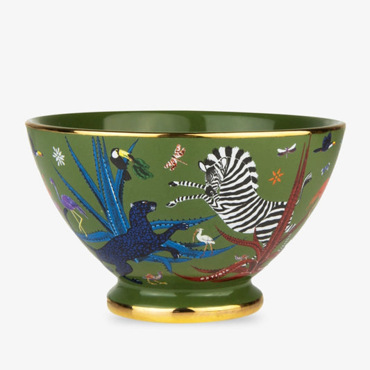Ortigia Jungle Ceramic Bowl / Green