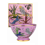 Ortigia Jungle Ceramic Bowl in Pink