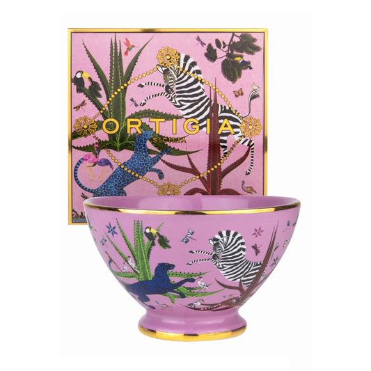 Ortigia Jungle Ceramic Bowl / Pink