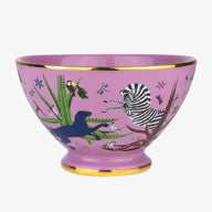 Ortigia Jungle Ceramic Bowl in Pink