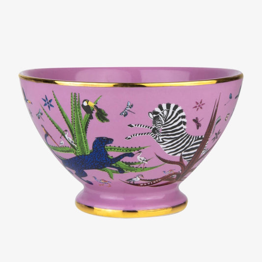 Ortigia Jungle Ceramic Bowl / Pink