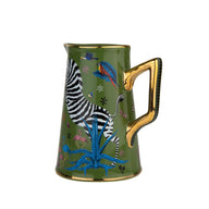Ortigia Jungle Ceramic Jug Green